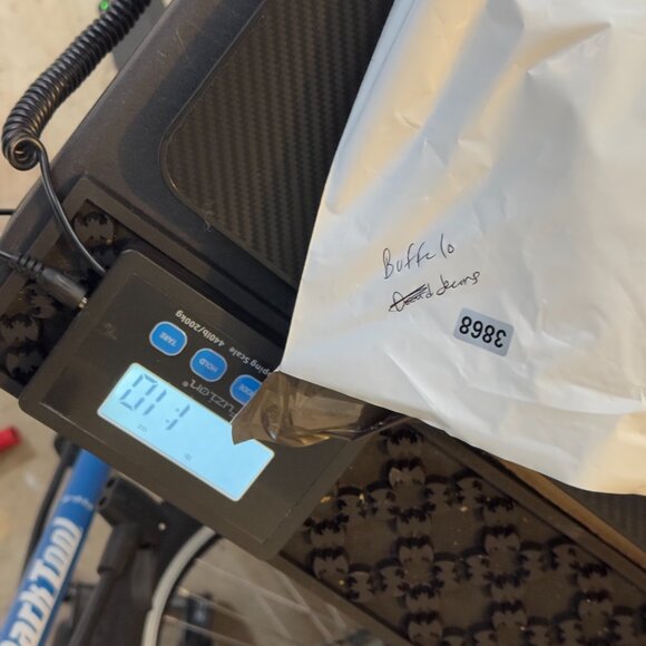 Buffalo David Bitton Jeans Mens 38x34 Dark Wash Jackson Straight Fit Stretch NWT - Picture 12 of 12